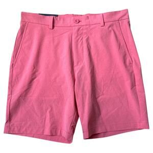 NEW Vineyard Vines Performance Breaker 8" Short in Lobster Reef Golf Men's 33